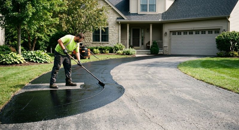 Asphalt Driveway Sealing in Grand Rapids, MI