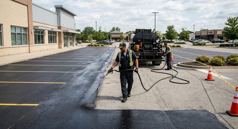 Asphalt Parking Lot Sealing in Tampa, FL