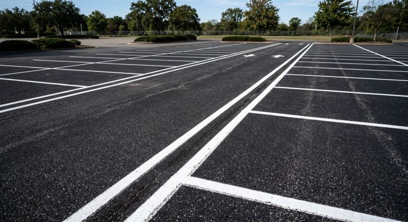 Parking Lot Marking Service in Alpharetta, GA
