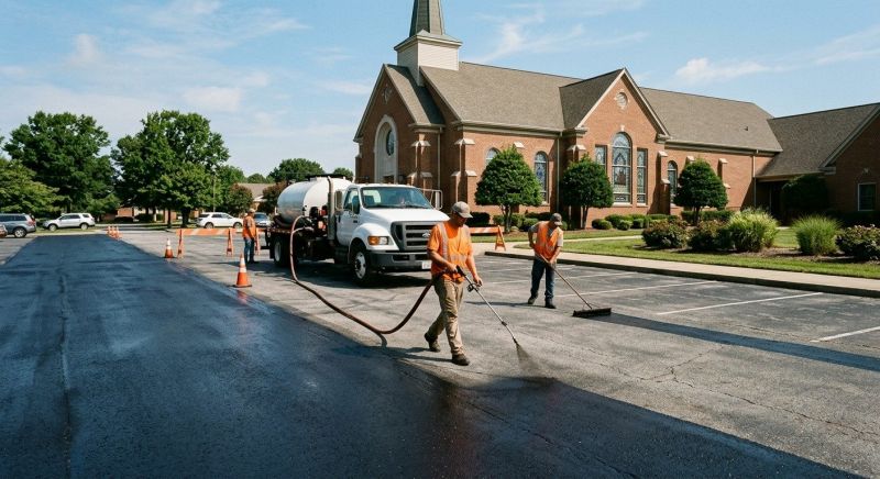 Parking Lot Resurfacing in Columbus, OH